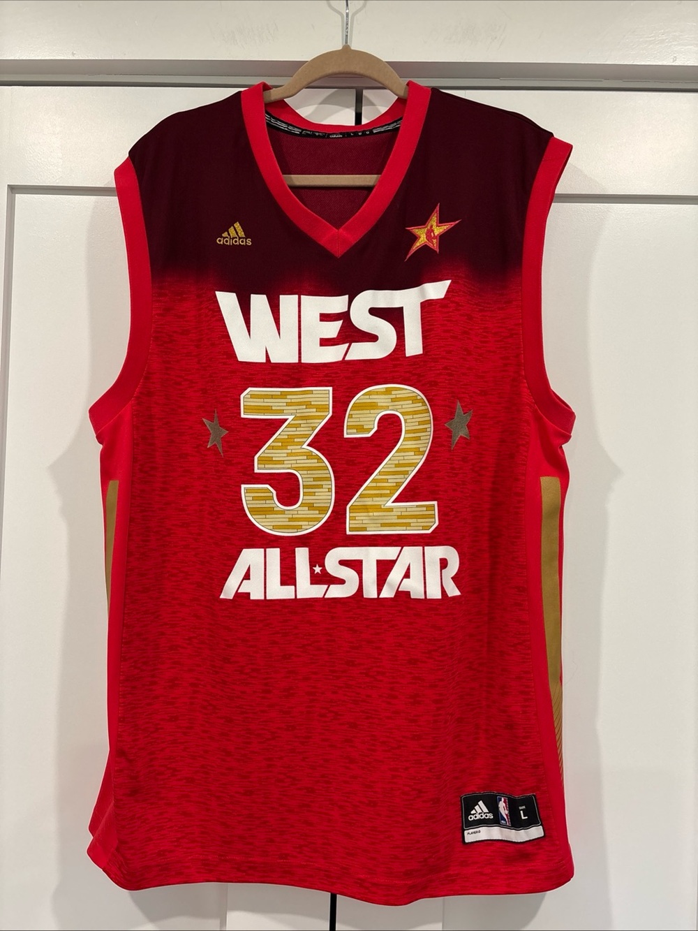 2011 NBA All Star The West #32 Blake Griffin Adidas Swingman Jersey L Clippers